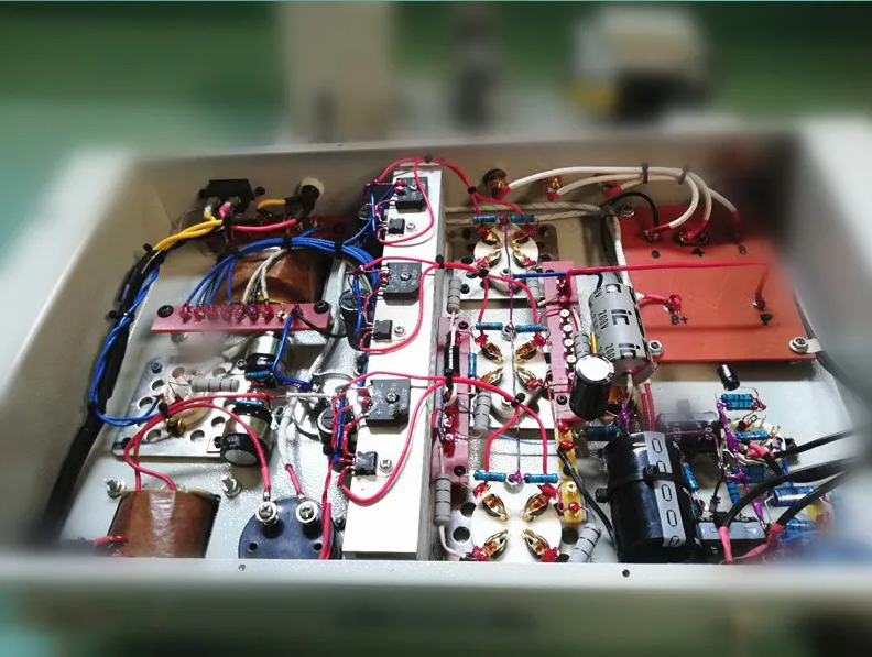1pair 24W West Electric ZS600 three-pipe parallel 300B single-ended Class A tube amplifier  split dual mono amplifier Precise pairing Tube EH5U4GB*2, GE5687*2