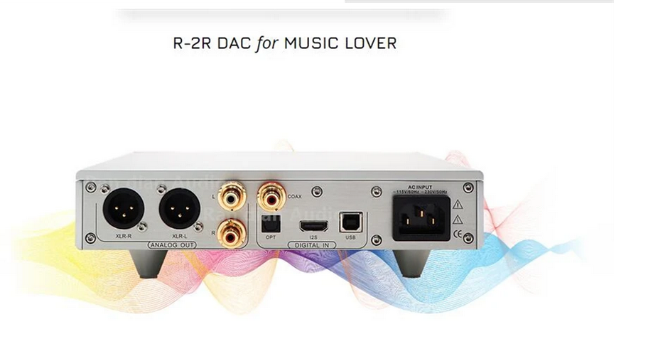 Denafrips ARES 15TH DAC R2R + Architettura DSD, Coaxial x1 OPT x 1, I2S x 1, USB2.0 B, Digital Signal Processing Through FPGA