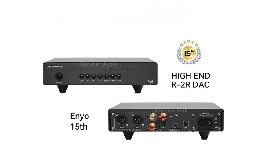 Denafrips Enyo 15th R2R Architettura DSD Veramente Bilanciata 24 bit R2R + 6 bit DSD Supports DSD, PCM Decoding, Up To 1536KHz