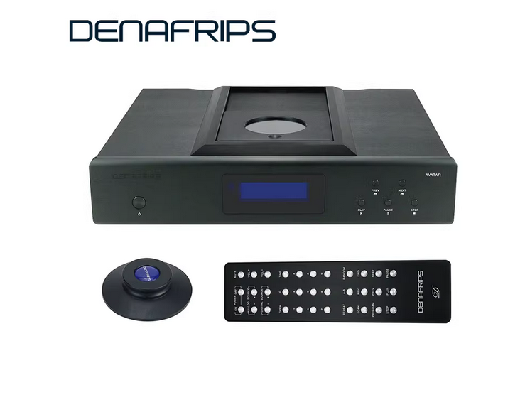Denafrips AVATAR Lossless Music Top Opening CD Player Turntable, CDM4 Movement,AES/EBU/RCA/BNC/PCM/I2S.16bits 352.8kHz