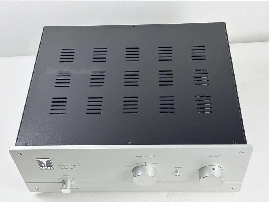 New finished Kondo M77 Electronic Tube Preamplifier ,12AY7*8 HIFI Preamplifier.With Electronic Tube Playback MM Function