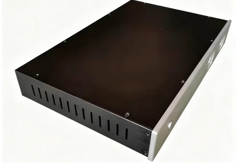 YR/ All aluminum amplifier chassis /Decoder/ power filter/Power Amplifier Chassis/ AMP Enclosure DIY box (430 *65 *280mm)
