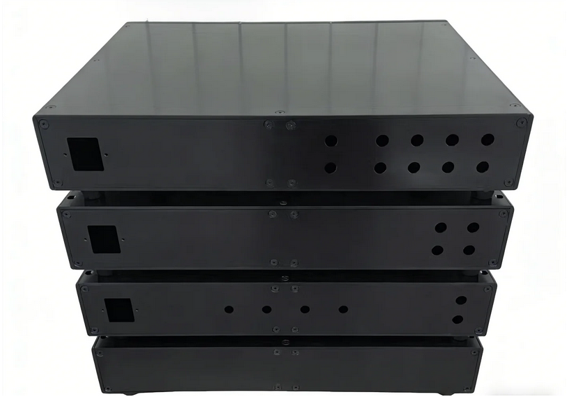 (430*70* 258/308mm) replica Naim Ming all aluminum preamplifier  decoding amplifier chassis NAP552 /Power amplifier cabinet