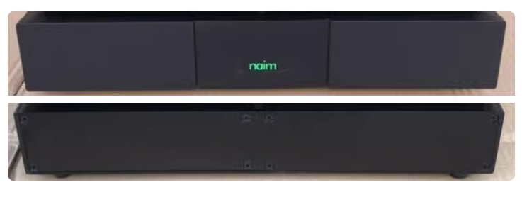 (430*70* 258/308mm) replica Naim Ming all aluminum preamplifier  decoding amplifier chassis NAP552 /Power amplifier cabinet