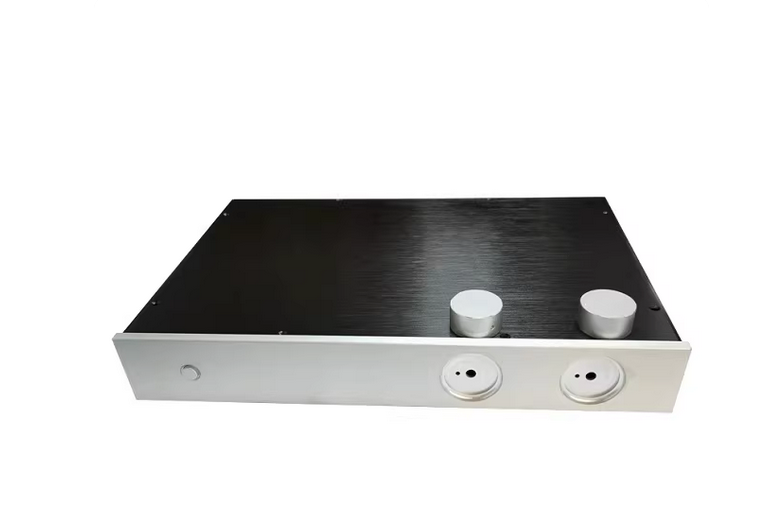 YR/ All aluminum amplifier chassis /Decoder/ power filter/Power Amplifier Chassis/ AMP Enclosure DIY box (430 *65 *280mm)