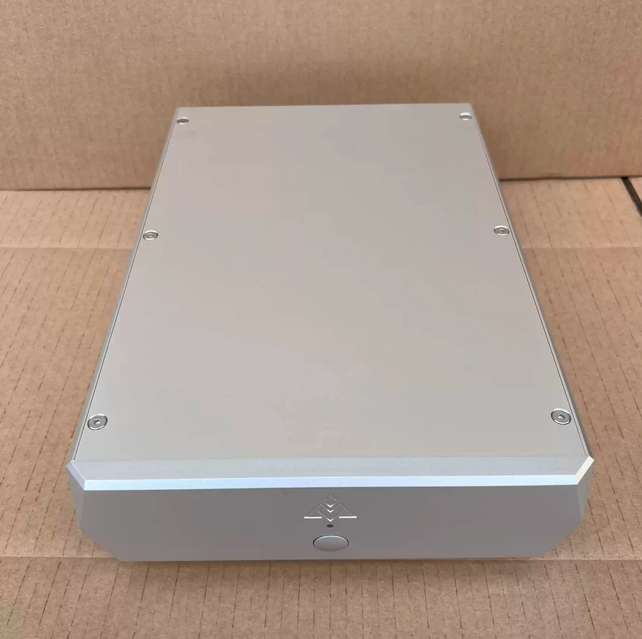 Silver Clock circuit case Linear power supply chassis Digital player ...
