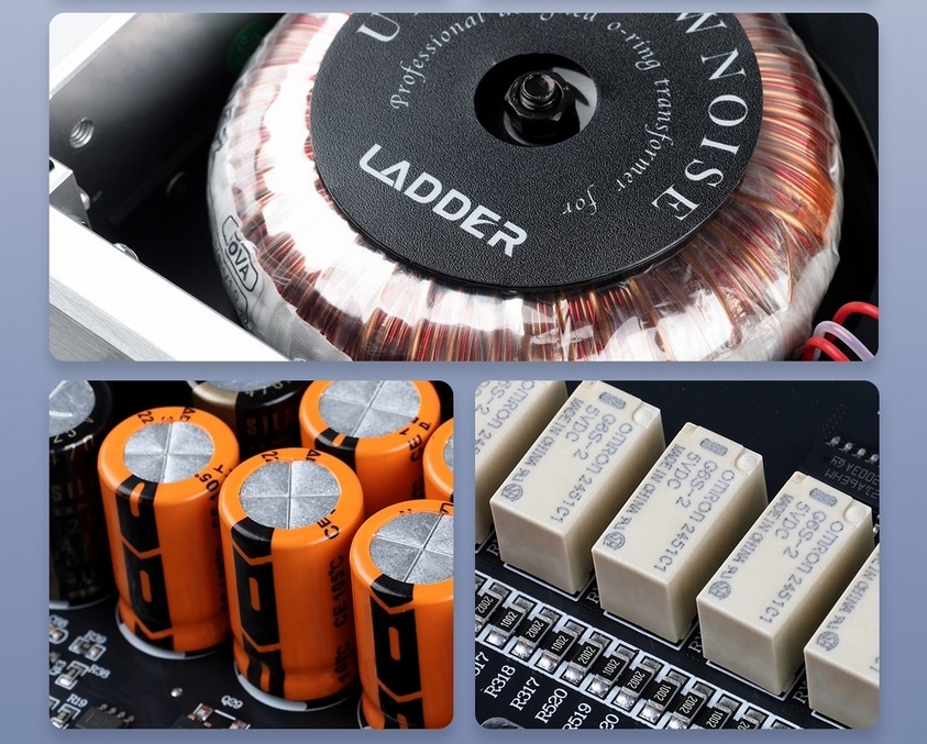 Ladder Chopin Fully Balanced HiFi Preamplifier R-to-R Structure Stable Output Amplifier RCA XLR