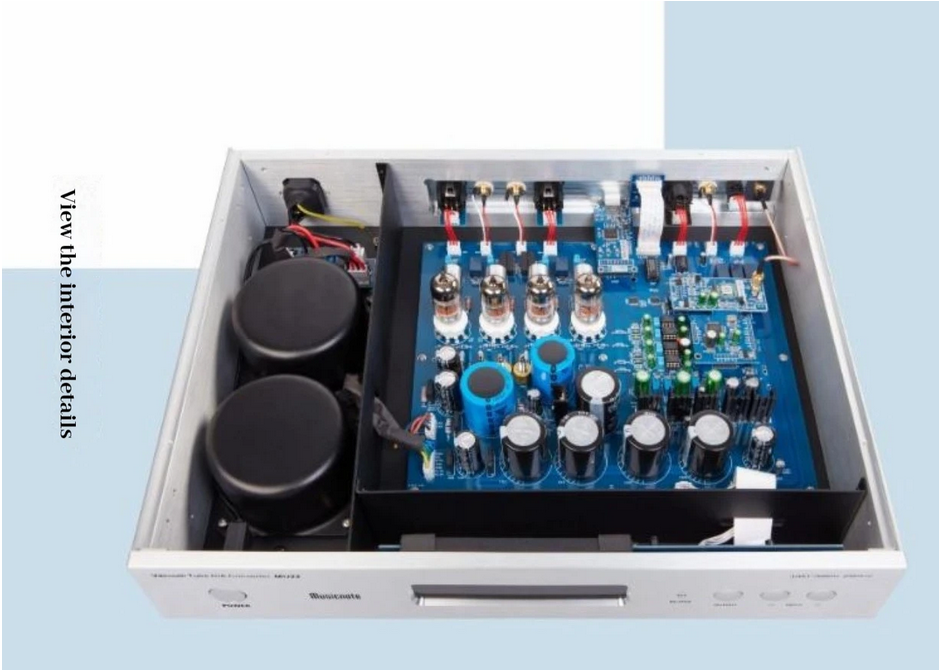 Musicnote MU22 MKII High-end DAC Audio Decoder Dual 9038Pro HIFI tube audio amplifier decoder