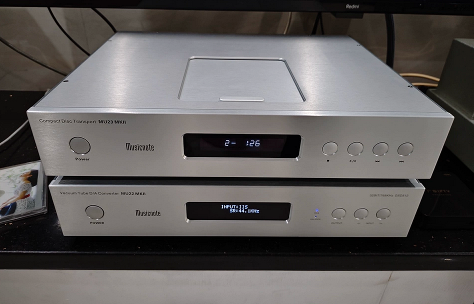 Musicnote MU22 MKII High-end DAC Audio Decoder Dual 9038Pro HIFI tube audio amplifier decoder