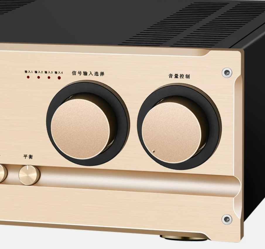 High-Power MK8600pro post stage Amplifier Home Power Amplifier,Switchable Class A/Class AB. 400W+400W (4Ω) 250W+250W (8Ω)