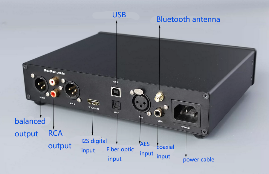 Bluetooth 5.4 DA390 desktop decoding headphone amplifier integrated machine ES9039MSPRO professional audio decoder Support DSD512 independent 6120 headphone