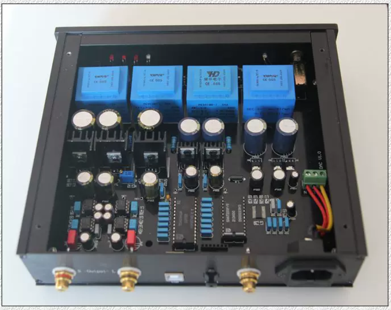 NEW L1541DAC gold TDA1541 fever decoder, coaxial, optical fiber, USB finished product