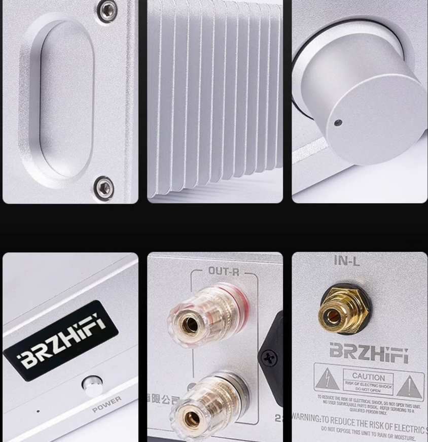 Clone Musical A1 Pure Class A Power Amplifier HiFi Stereo Dual Channel 20W Home Audio Speaker Sound Amplification