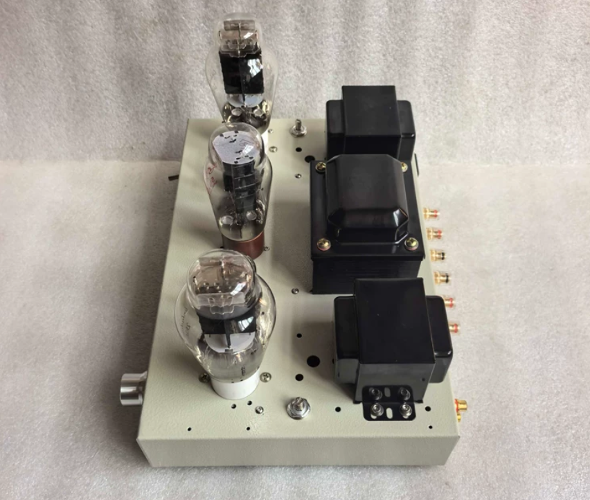 HiFi 2A3C Single ended Class A Vacuum tube Amplifier 5W 2 Channel Manual point-to-point Welding 2A3 Tube Amplifier Audio