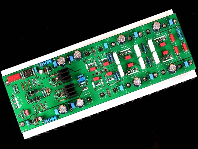 Finished T5PRO 150W*2 HIFI stereo Pure Post Power Amplifier Based On Full Symmetric X-Amp circuit