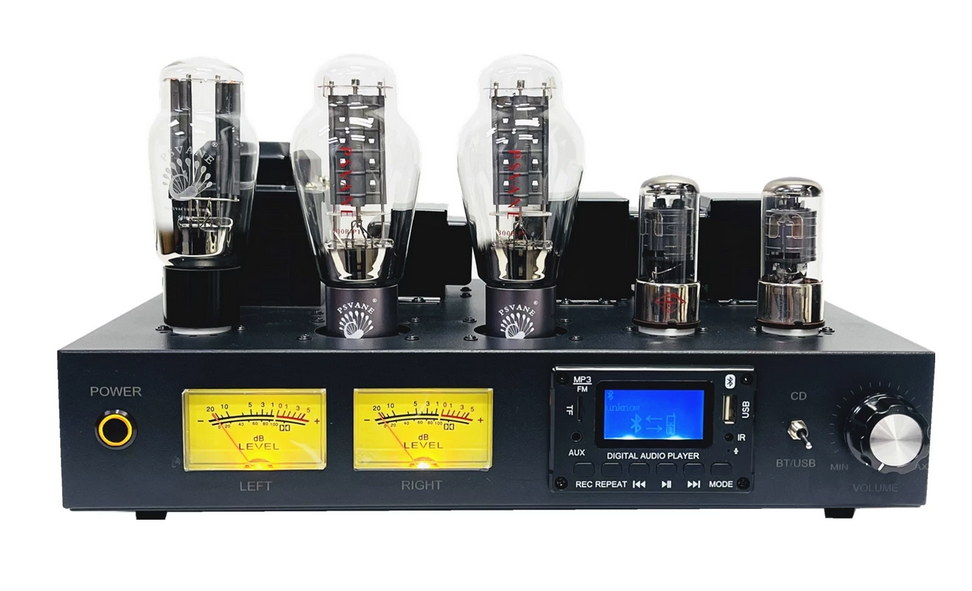 2026 New western electric 91 circuit 300B Decoding Edition Electronic Bluetooth Tube Amplifier Single End Class A amplifier DIY kit finished home USB tube amp