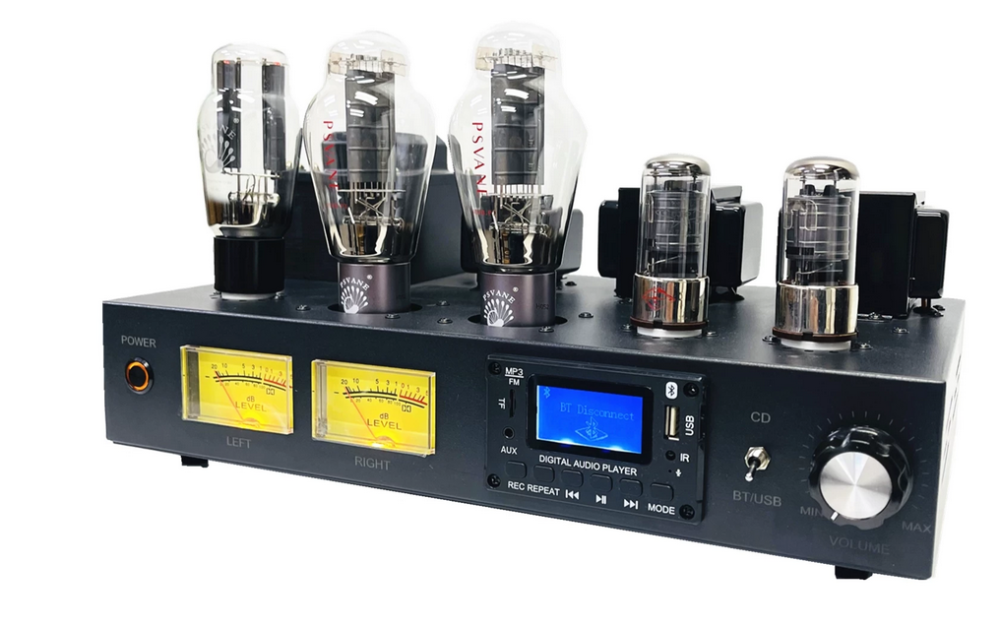 2026 New western electric 91 circuit 300B Decoding Edition Electronic Bluetooth Tube Amplifier Single End Class A amplifier DIY kit finished home USB tube amp