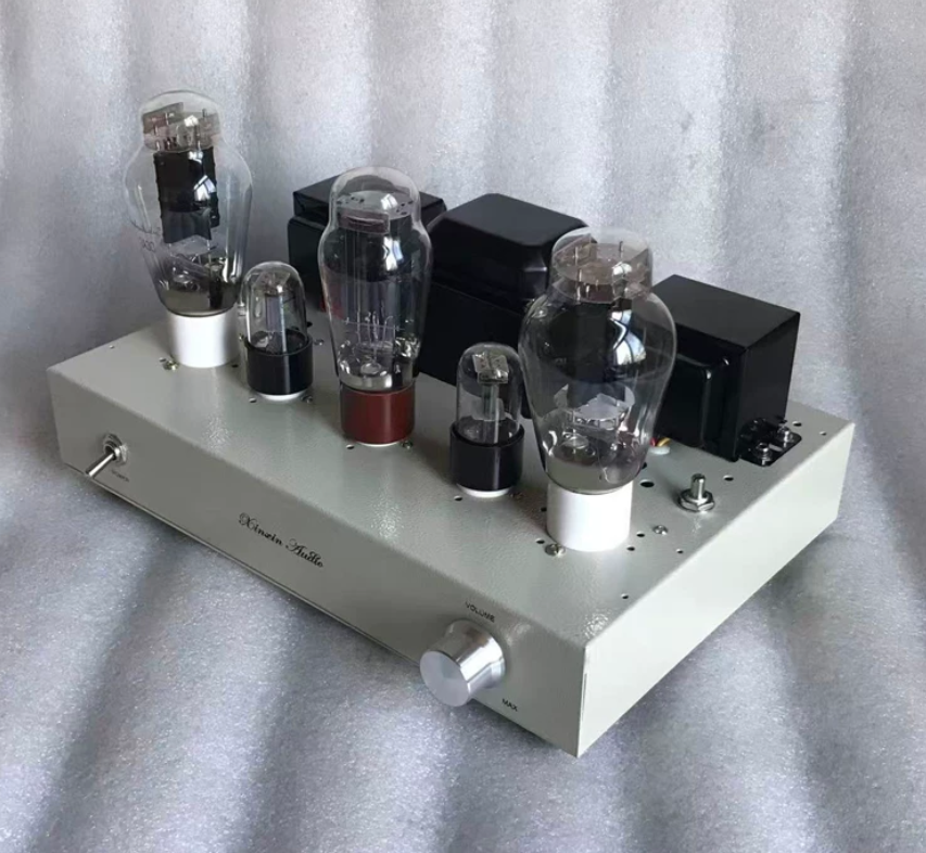 HiFi 2A3C Single ended Class A Vacuum tube Amplifier 5W 2 Channel Manual point-to-point Welding 2A3 Tube Amplifier Audio