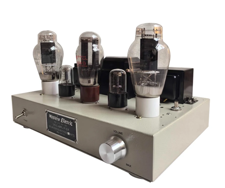 HiFi 2A3C Single ended Class A Vacuum tube Amplifier 5W 2 Channel Manual point-to-point Welding 2A3 Tube Amplifier Audio