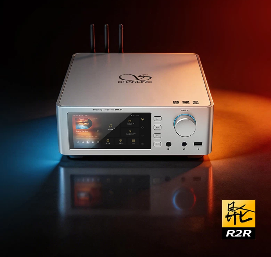 SHANLING SM1.3 High-End Hi-Fi Streamer All-In-One Desktop DAC AMP Hi-Res Audio AK4191EQ AK4499EX chips Bluetooth 5.2 LDAC aptX