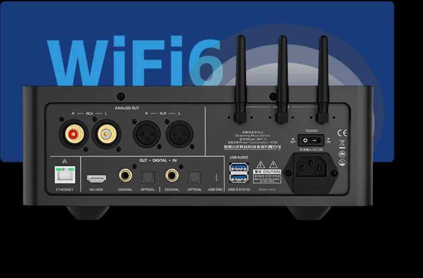 SHANLING SM1.3 High-End Hi-Fi Streamer All-In-One Desktop DAC AMP Hi-Res Audio AK4191EQ AK4499EX chips Bluetooth 5.2 LDAC aptX