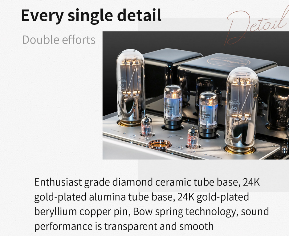 LINE MAGNETIC LM-608IA vacuum tube integrated amplifier