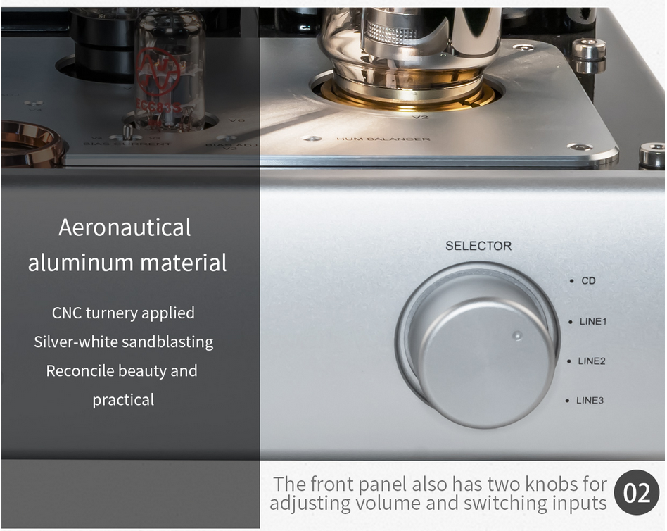 LINE MAGNETIC LM-608IA vacuum tube integrated amplifier