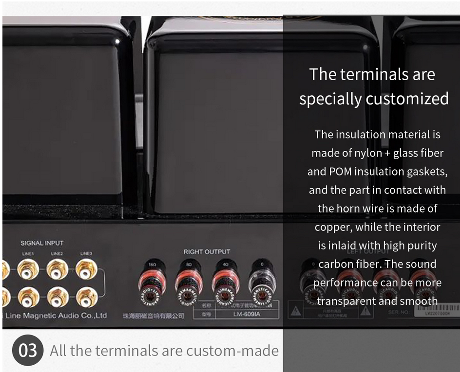 LINE MAGNETIC LM-608IA vacuum tube integrated amplifier