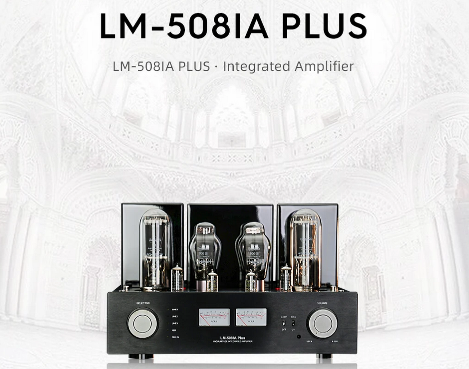 Line Magnetic LM-508IA PLUS Single-Ended Class A 50W+50W HIFI Integrated Amplifier 300B+805 Vacuum Tube Amplifier