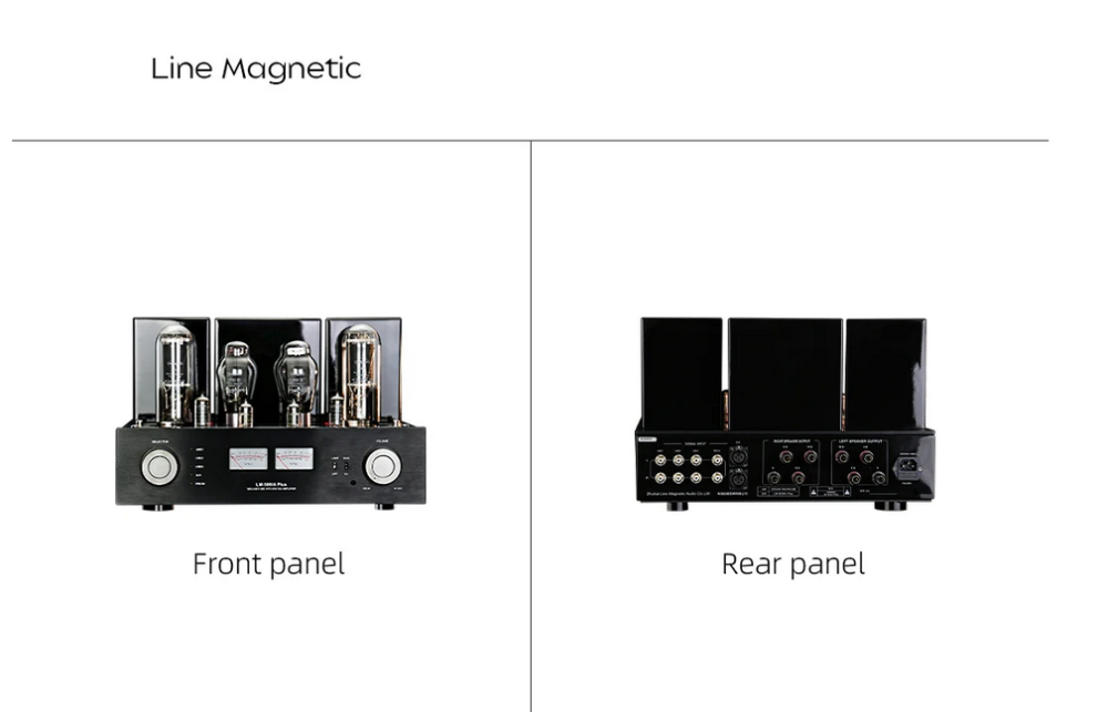 Line Magnetic LM-508IA PLUS Single-Ended Class A 50W+50W HIFI Integrated Amplifier 300B+805 Vacuum Tube Amplifier