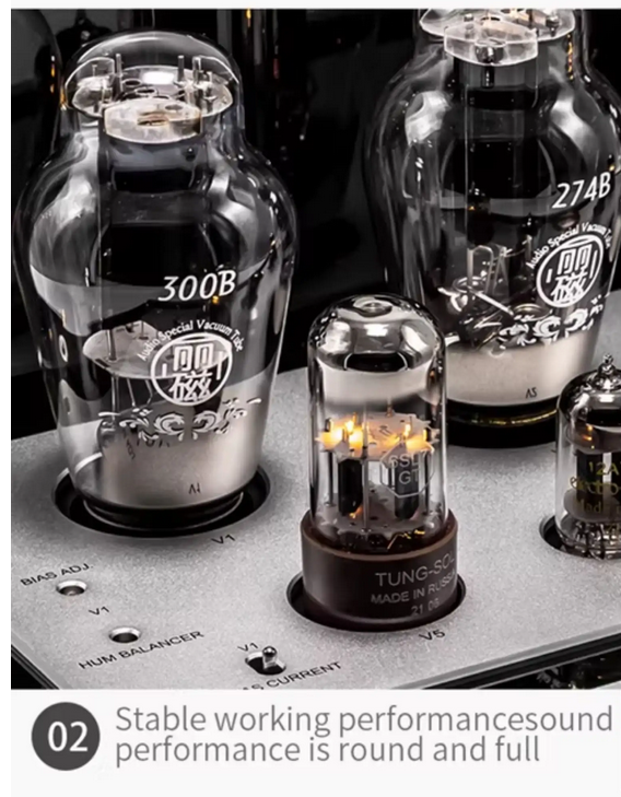 LINE MAGNETIC LM-609IA vacuum tube integrated amplifier 8W+8W Single Ended Class A 300B+274B