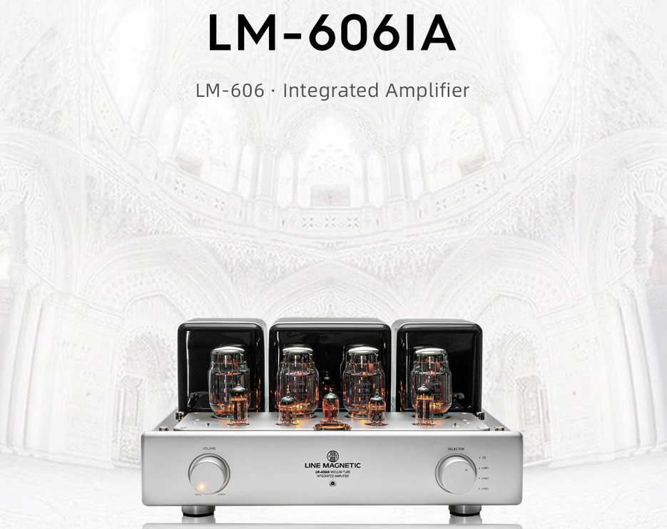 LINE-MAGNETIC LM-606IA integrated amplifier KT88 home high end hifi amplifier