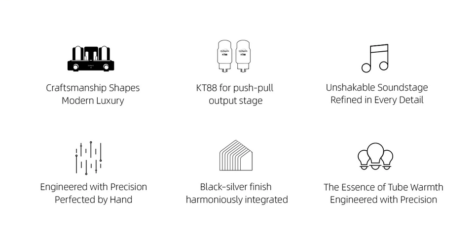 LINE-MAGNETIC LM-606IA integrated amplifier KT88 home high end hifi amplifier