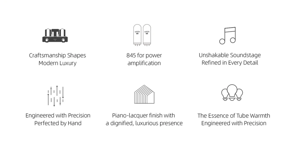 LINE MAGNETIC LM-219 IA PLUS  class A single end vacuum tube integrated amplifier 300B push 845