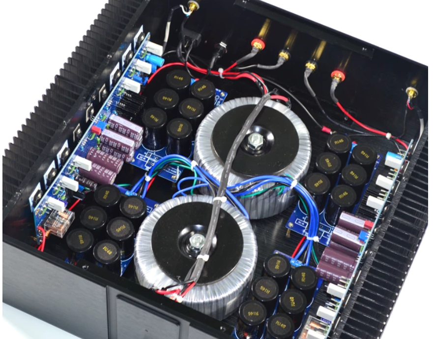 high end Finished KSA100 HIFI Power stereo amplifier pure post class A AB amplifier 265W+265W  TWO  transformers type