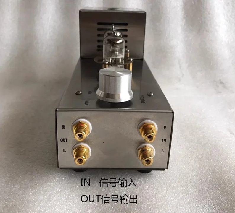 Beautiful X10-D Line 6N2 Tube Buffer Preamplifier Class A Preamp Amplifier Audio