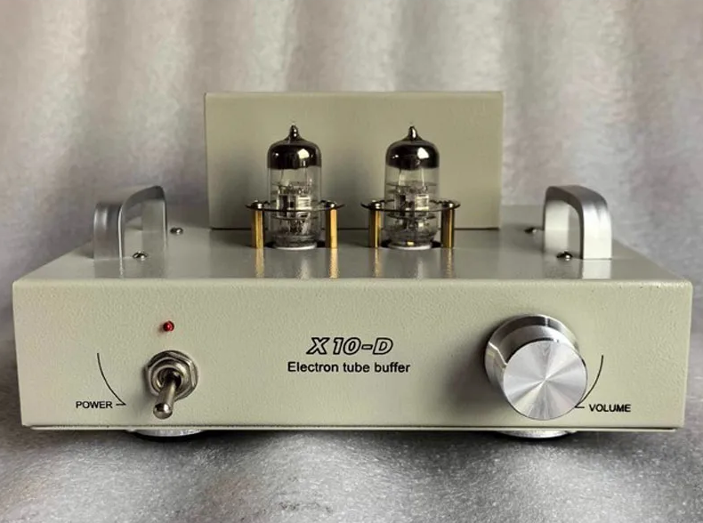 Beautiful X10-D Line 6N2 Tube Buffer Preamplifier Class A Preamp Amplifier Audio