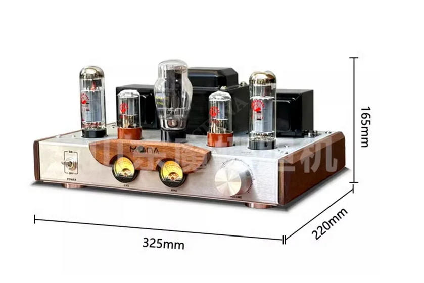 MONA beautiful high end Tube Amplifier HIFI EL34 Single End Class a High Fidelity Bluetooth Vacuum Tube Amplifier 8W+8W 4ohm/8ohm