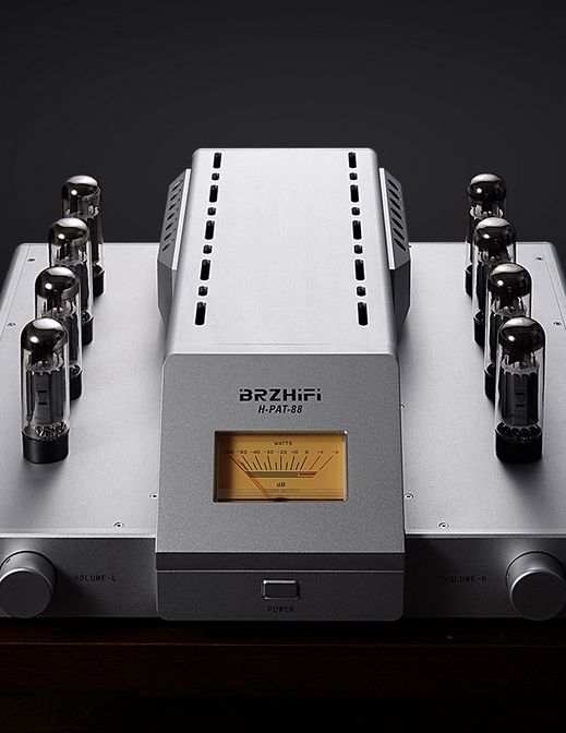 BRZHIFI H-PAT-88 90W class AB household HIFI stereo push-pull EL34 electronic tube amplifier
