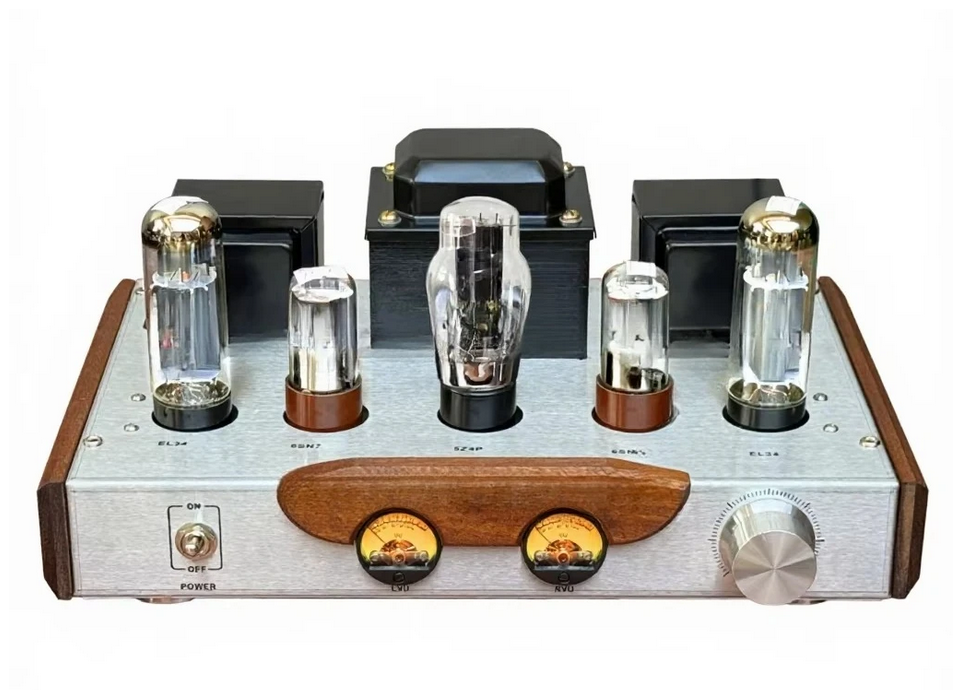 MONA beautiful high end Tube Amplifier HIFI EL34 Single End Class a High Fidelity Bluetooth Vacuum Tube Amplifier 8W+8W 4ohm/8ohm