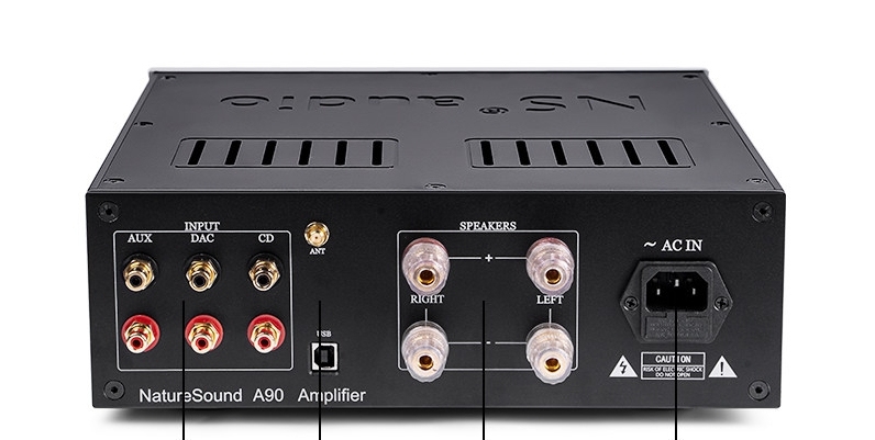 A90 class AB HIFI DIY stereo 100W*2 Miniature combined TDA7294 amplifier