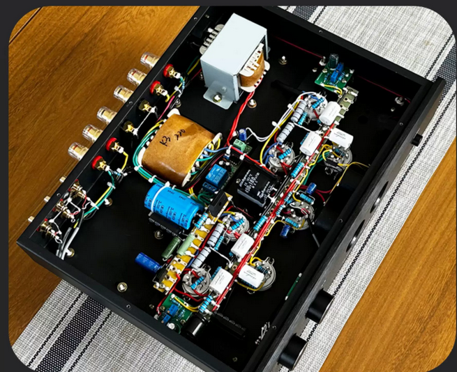 KT88 K3 Tube Fever Amplifier Home Theater Hi-Fi Audio Amplifier with Bluetooth 5.0 Audio Tube Amplifier 45W×2