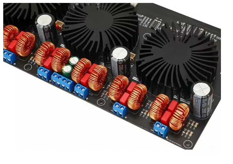 TPA3255 6-channel digital class D HiFi audio power amplifier board 300W*6 for home theater (luxury version)