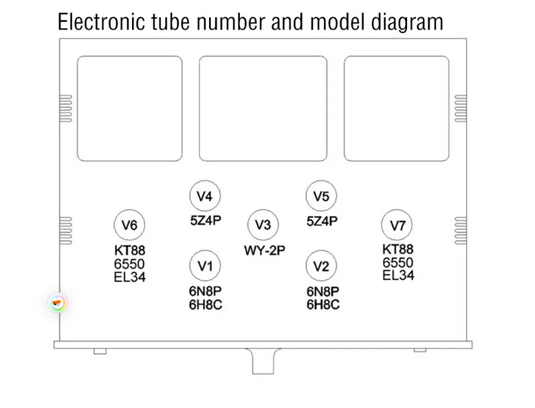 KT88 6550 EL34 Tube Amplifier Headphone Amp 13W 2.0 Remote Control Class A Vacuum Electronic Tube Amplifier Audio