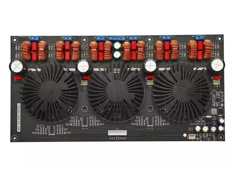 TPA3255 6-channel digital class D HiFi audio power amplifier board 300W*6 for home theater (luxury version)