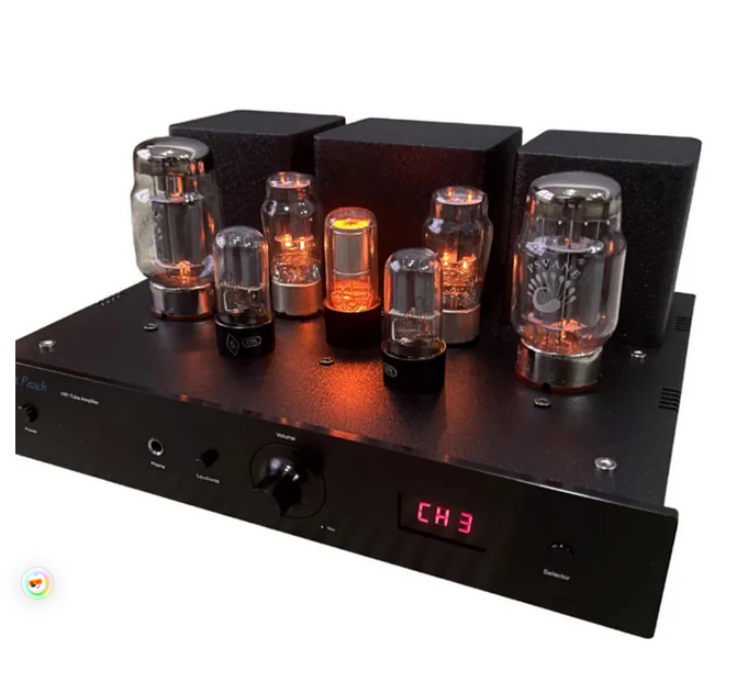 KT88 6550 EL34 Tube Amplifier Headphone Amp 13W 2.0 Remote Control Class A Vacuum Electronic Tube Amplifier Audio