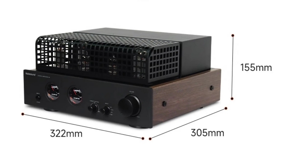 Nobsound A9 150W High power HiFi stereo tube amplifier with VU meter bluetooth