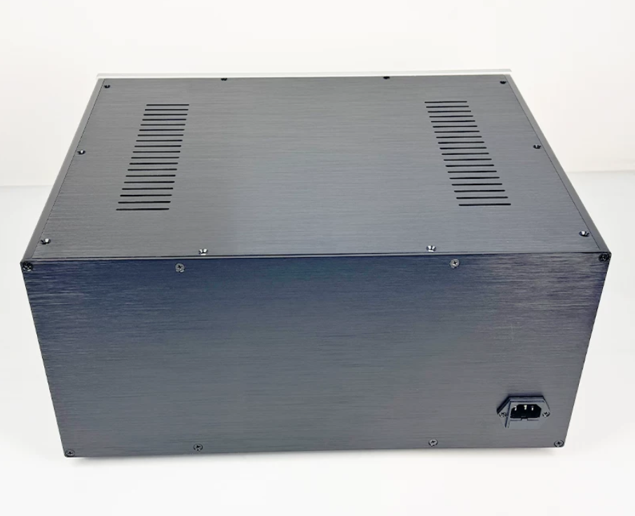 Big space All aluminum amplifier chassis /Decoder/ power filter/Power Amplifier Chassis/ AMP Enclosure DIY box (430 *205*345mm)