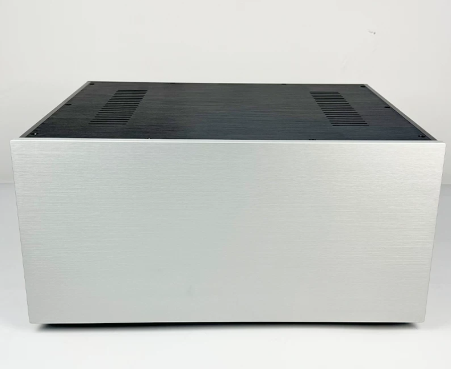Big space All aluminum amplifier chassis /Decoder/ power filter/Power Amplifier Chassis/ AMP Enclosure DIY box (430 *205*345mm)