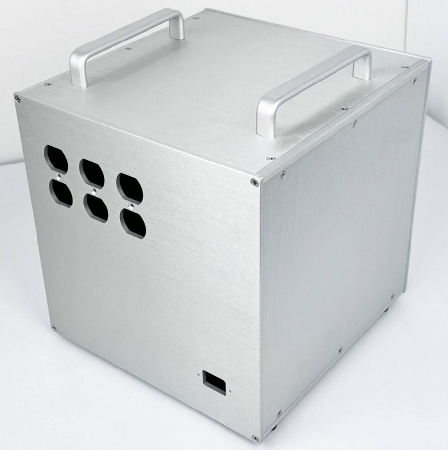 3206 Aluminum CNC Customized American Standard Split Power supply Shell HIFI  Isolation DIY Case 305*305*311mm